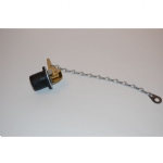 Singleton SCCH Safety fill plug and chain new stainless style p/n 300605
